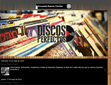 Tablet Screenshot of discosperfectos.com